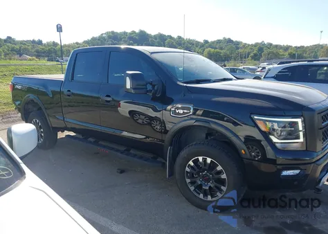 2021 Nissan Titan Xd Pro-4X 4X4 из США, поврежденный, VIN 1N6AA1FB2MN506984